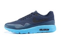 Голубые со стальные оттенком мужские кроссовки Nike Air Max Zero для бега